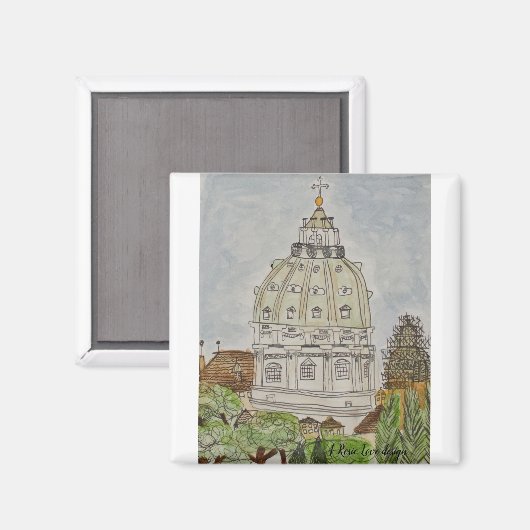 St. Peter's Magnet (Vorderseite/Rückseite)