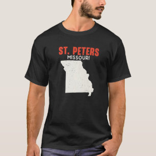 St Peters Missouri USA Staat America Travel Missou T-Shirt
