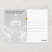 St. Peter's Sq. Via della Conciliazione - Postkart Postkarte (Rückseite)