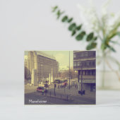 St Peter's Square, Manchester Postcard Postkarte (Stehend Vorderseite)