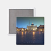St Peters Square, Rom, Italien Magnet (Vorderseite/Rückseite)
