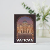 St Peters Vatican City Travel Postkarte (Stehend Vorderseite)
