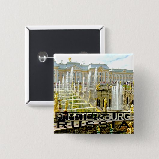 St. Petersburg Button (Vorne & Hinten)