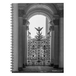 St. Petersburg-Einsiedlerei-Tor-Notizbuch Notizblock