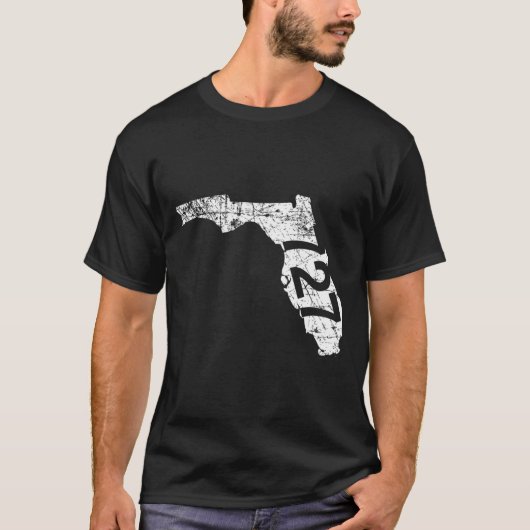 St. Petersburg Feriengebiet Code 727 T-Shirt (Vorderseite)