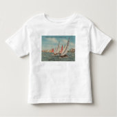 St. Petersburg, FL - Ansicht von BlitzRegatta Kleinkind T-shirt (Vorderseite)