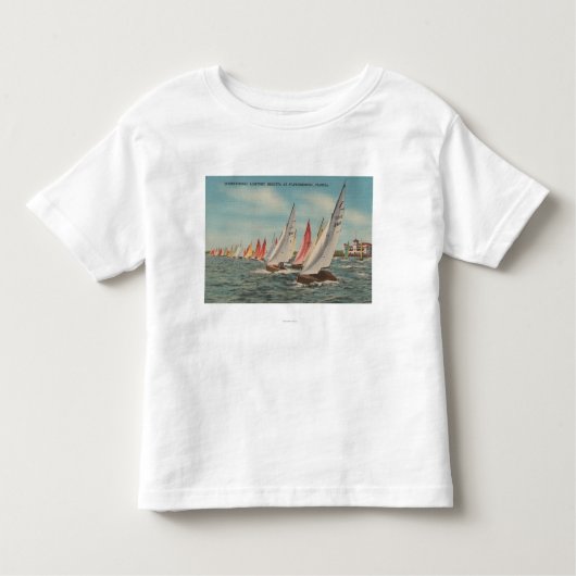 St. Petersburg, FL - Ansicht von BlitzRegatta Kleinkind T-shirt (Vorderseite)