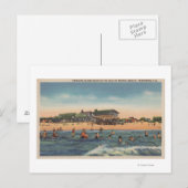 St. Petersburg, FL - Aussicht auf die Schatzinsel Postkarte (Vorne/Hinten)