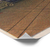 St. Petersburg, FL - Sicht auf die Zentralasien w/ Poster (Ecke)