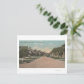 St. Petersburg, FL - View of Beach Dr. & 5th Ave Postkarte (Stehend Vorderseite)