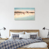 St. Petersburg, FL - Wasserfront Aussicht auf Leinwanddruck (Insitu (Schlafzimmer))