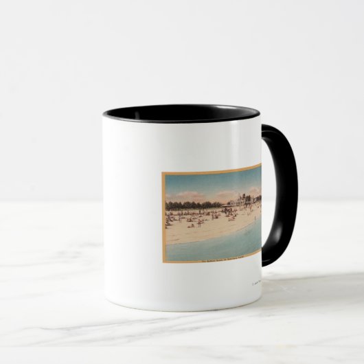 St. Petersburg, FL - Wasserfront Aussicht auf Tasse (VorderseiteRechts)