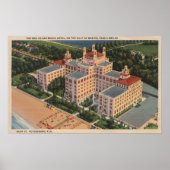 St. Petersburg, Florida - Aerial of Don Ce-Sar Poster (Vorne)