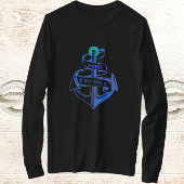 St. Petersburg Florida Blue Kedge Anchor T - Shirt