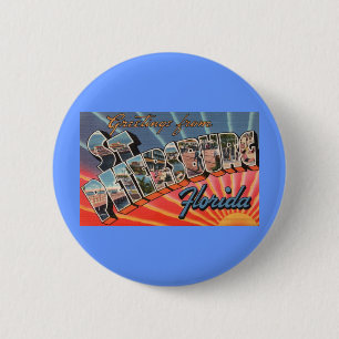 St. Petersburg Florida Button