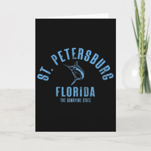 St. Petersburg Florida Fl Retro Vintage Strand Fro Karte