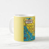 St. Petersburg Florida Karte Tasse (Vorderseite Links)