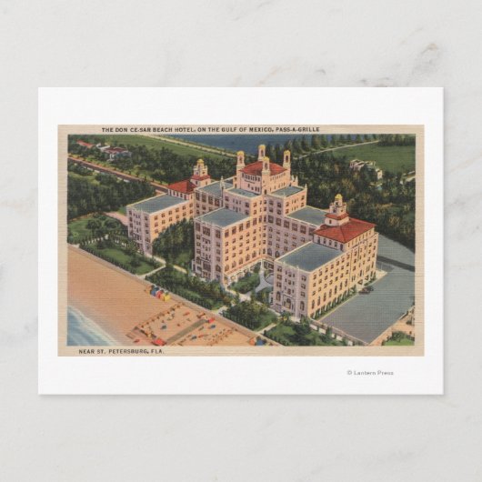 St. Petersburg, Florida - Luftwaffe Don Ce-Sar Postkarte (Vorderseite)