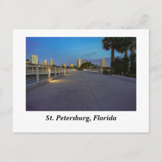 St. Petersburg, Florida Morgen Postkarte