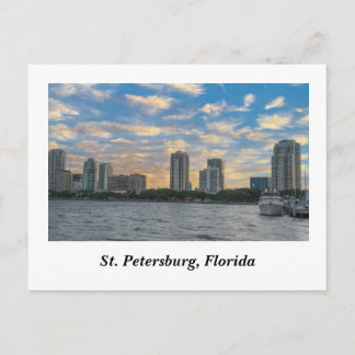 St. Petersburg, Florida Postkarte