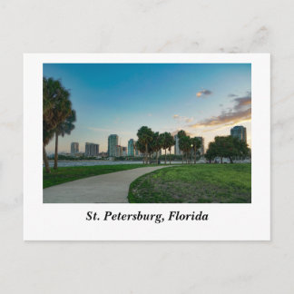 St. Petersburg Florida Postkarte