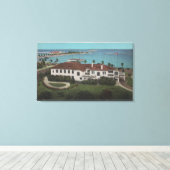 St. Petersburg, Florida - Schiff Leinwanddruck (Insitu (Holzboden))