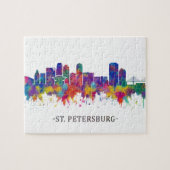 St. Petersburg Florida Skyline Puzzle (Horizontal)