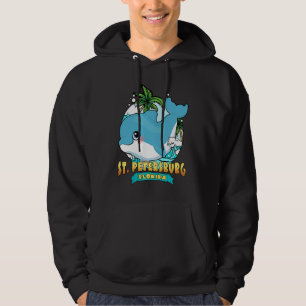 ST PETERSBURG FLORIDA Süßer Baby-Delfin Strand Sou Hoodie