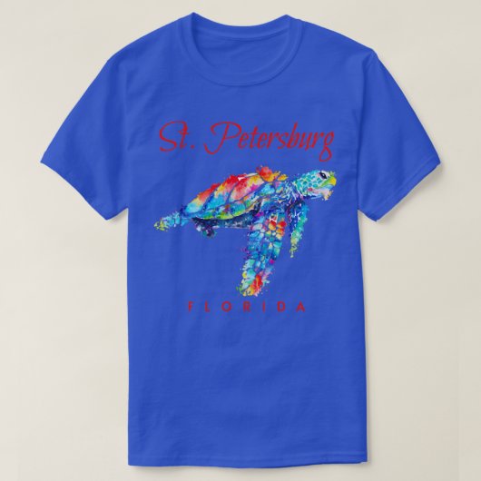 St. Petersburg Florida T-Shirt (Design vorne)