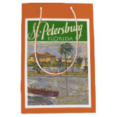 St. Petersburg Florida Vintag 1926 Mittlere Geschenktüte (Vorderseite)