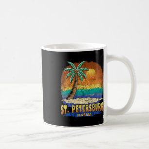 St. Petersburg Florida Vintag gebeugtes Souvenir Kaffeetasse