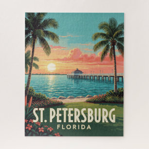 St. Petersburg Florida Wasserfront Reise Puzzle