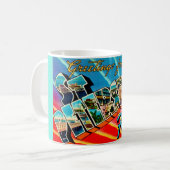 St. Petersburg Gruß Tasse (Vorderseite Links)