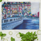 St Petersburg I Geschirrtuch (Gefaltet)