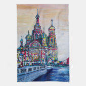 St Petersburg I Geschirrtuch (Vertikal)
