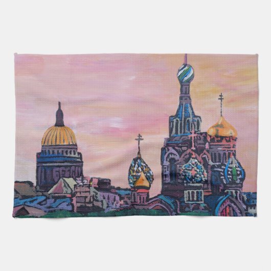 St Petersburg II Geschirrtuch (Horizontal)