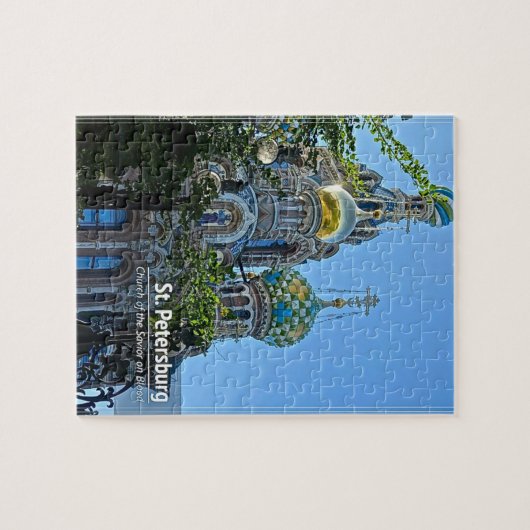 St. Petersburg, Kirche des Retters auf Blut Puzzle (Horizontal)