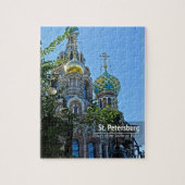 St. Petersburg, Kirche des Retters auf Blut Puzzle (Vertikal)