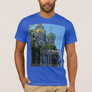 St. Petersburg, Kirche des Retters auf Blut T-Shirt