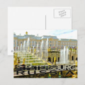 St. Petersburg Postkarte (Vorne/Hinten)