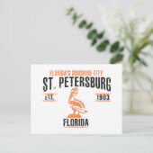St. Petersburg Postkarte (Stehend Vorderseite)