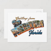 St. Petersburg Postkarte (Vorne/Hinten)