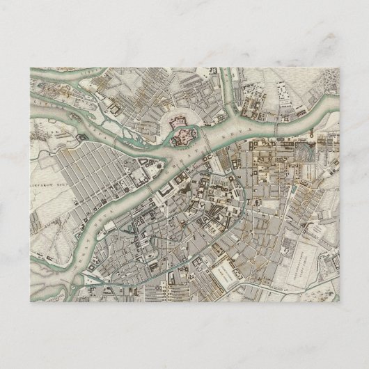 St. Petersburg Postkarte (Vorderseite)