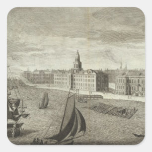 St Petersburg, Russland 7 Quadratischer Aufkleber