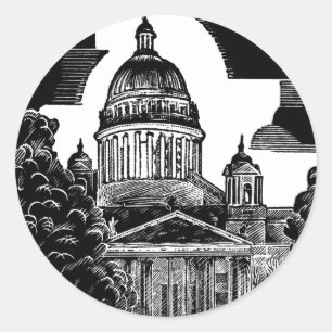 ST PETERSBURG - St Isaac's Cathedral Sticker