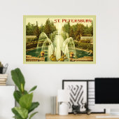 St. Petersburg ~ Vintage Travel Poster (Heimbüro)