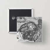 St- Petersburgplan Button (Vorne & Hinten)