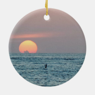 St- Petersburgstrand-Florida-Sonnenuntergang Keramikornament