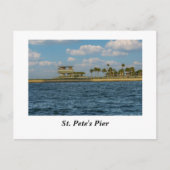 St. Pete's Pier Postkarte (Vorderseite)