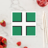St. Petroc-Flagge / Flagge von Devon Napkins Serviette (Beispiel)